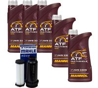 5 L MANNOL ATF Multivehicle JWS MAHLE Filtro Olio Cambio Per Ford Kuga II 2.0