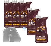 5 L MANNOL ATF Multivehicle JWS MEYLE Filtro Olio Cambio Per VW Phaeton 3.2 V6