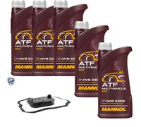 5 L MANNOL ATF Multivehicle JWS VAICO Filtro Olio Cambio Per Ford Focus II 1.6