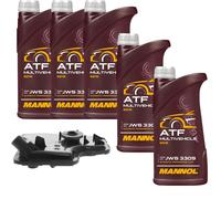 5 L MANNOL ATF Multivehicle JWS VAICO Filtro Olio Cambio Per Opel Insignia A