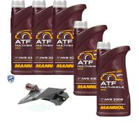 5 L MANNOL ATF Multivehicle JWS VAICO Filtro Olio Cambio Per Opel Zafira A 1.8