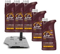 5 L mannol Atf Multivehicle Vaico Filtro Olio Trasmissione per Mercedes Vito Box