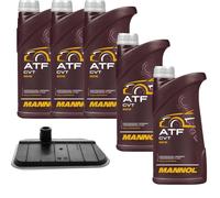 5 L mannol Atf Olio per Ingranaggi Vaico Filtro Trasmissione Ford C-Max 2.0 TDCI