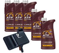 5 L mannol Atf più Veicoli Jws Febi Filtro Olio Trasmissione per Opel Antara 2.0