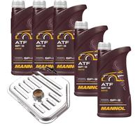 5 L MANNOL ATF SP-III FEBI Filtro Olio Cambio Per KIA Sportage 2.0i 16V 2.7 V6