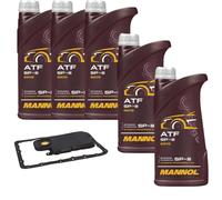 5 L MANNOL ATF SP-III FEBI Filtro Olio Cambio Per Mitsubishi Pajero