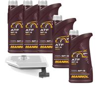 5 L MANNOL ATF SP-III VAICO Filtro Olio Cambio Per Hyundai IX35 1.6 2.0 4WD