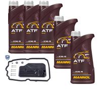 5 L MANNOL ATF Special Fluid VAICO Filtro Olio Cambio Per Mercedes-Benz C-Klasse