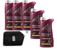 5 L MANNOL DEXRON II MEYLE Filtro Olio Cambio Per BMW 8 Serie 840 Ci