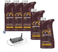 5 L MANNOL Dexron II VAICO Filtro Olio Cambio Per BMW X5 3.0d 3.0i