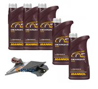 5 L mannol Dexron II Vaico Filtro Olio Trasmissione per Opel Zafira a - 1.8 16V