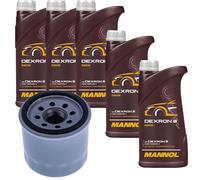 5 L MANNOL Dexron III DENCKERMANN Filtro Olio Cambio Per Subaru Forester 2.0 X