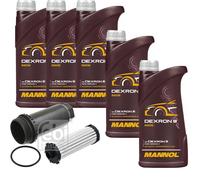 5 L MANNOL Dexron III FEBI Filtro Olio Cambio Per Ford Focus II 1.6 2.0