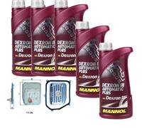 5 L mannol Dexron III Mahle Filtro Olio Trasmissione per Audi Cabriolet 2.3 E A6