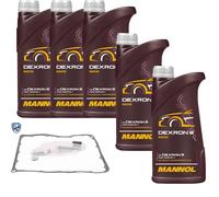 5 L MANNOL Dexron III VAICO Filtro Olio Cambio Per Nissan 200 SX 1.8 Turbo 2.0i