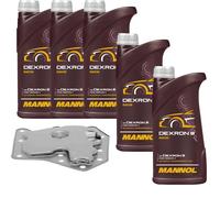 5 L mannol Dexron III Vaico Filtro Olio Trasmissione per Nissan Almeraii 1.5