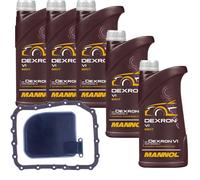5 L MANNOL Dexron VI DENCKERMANN Filtro Dell'Olio Per KIA UM 2.2 CRDi 4WD XM