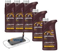 5 L mannol Dexron VI Olio per Ingranaggi Vaico Filtro Trasmissione BMW X3 3.0d