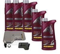 5 L mannol Trasmissione Dexron VI Febi Filtro Olio per BMW 3er 325i 330i