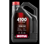 5 L MOTUL Olio Motore 4100 SYN-NERGY 15W-50 SAE J 300 ACEA A3/B4 API SP