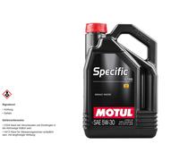 5 L MOTUL Olio Motore SPECIFIC 0720 5W-30 102209 ACEA C4 MB 226.51