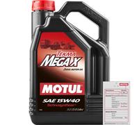 5 L MOTUL Olio Motore TEKMA MEGA X 15W-40 GLOBAL DHD-1 ACEA E7 API CH-4 CI-4