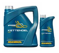 5 L Olio Catena Sega Catena MANNOL Kettenöl Olio Adesivo Olio Minerale