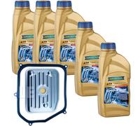 5 L RAVENOL ATF Kit Ispezione Olio Cambio + Filtro per VW Transporter IV 2.5 TDI