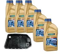 5 L RAVENOL ATF T-WS Kit Filtro Olio Cambio per BMW 1er E87 116i 120d