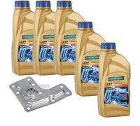 5 L RAVENOL ATF T-WS Kit Ispezione Cambio Per VW Polo 75 1.6