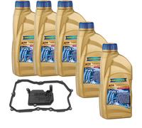 5 L RAVENOL ATF T-WS Olio Autom. + Filtro Per VW Arteon 2.0 TSI