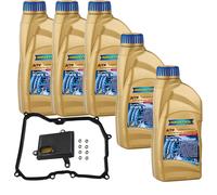 5 L RAVENOL ATF T-WS Olio Trasmissione Automatica + Filtro VW Jetta IV 2.0 1.8