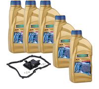 5 L RAVENOL ATF T-WS Olio Trasmissione Automatica + Filtro VW Jetta IV 2.0 1.8