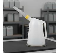 5 L Tanica per Rifornimento Olio Motore Materiale HDPE Tanica per Olio Graduata