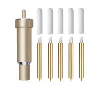 5 lame a punta fine di alta qualità, compatibili con Cricut Maker 3/Maker/Explore 3/Explore Air 2/Air/One/Venture, alloggiamento della lama a punta fine per la maggior parte dei materiali leggeri