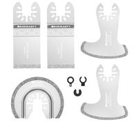 5 lame diamantate oscillanti per utensili multipli