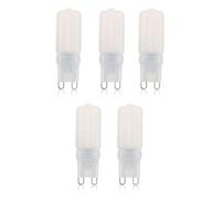 5 Lampadina LED G9 2.5W Luce Calda 3000K Lampadine per Lampadario Applique Lume