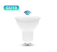 5 LAMPADINE FARETTO 9 W LED GU10 LUCE FREDDA 6500K SENSORE MOVIMENTO PROMO PACK