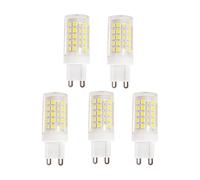 5 lampadine g9 lampadina led 4.8 w = 60 w luce bianca per lampadario applique [EEK: A]