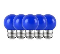 5 lampadine LED E27, 2 W, 200 lm, equivalenti a lampadine alogene da 20 W, AC 220 V-240 V