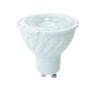 V-Tac PRO VT-247 Lampadina LED GU10 6,5W Faretto Spotlight Chip Samsung 110° - SKU 192 / 193 / 194 - Temperatura Colore: Bianco Freddo