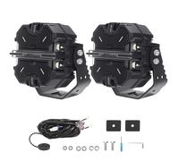 5" LED Cube Lights 212W Spot Beam Side Shooter RGB Work Lamp For Off Road Jeep