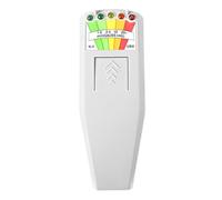 5 LED Misuratore EMF Rilevatore di campo Caccia Attrezzatura paranormale Tester Contatore Lettore Strumento di caccia ai fantasmi Dispositivo di rilevamento elettromagnetico Bianco Senza batteri