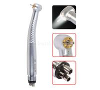 5 Lights LED E-generator Dentale Turbina High Handpiece Push 4Hole NEW