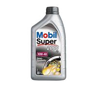5 LITRI 5LT OLIO MOTORE MOBIL SUPER 2000 10W40 SEMI-SINTETICO