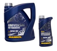 5 Litri 80W90 Olio Cambio Manuale MANNOL Per Cectek/Herkules E-Ton Kymco