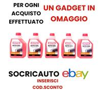 5 Litri Antigelo Liquido Refrigerante -37° Auto Cool MOTUL OPTIMAL ROSSO