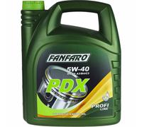 5 Litri FANFARO Olio Motore PDX 5W-40 API SN/SM/CF Olio Motore