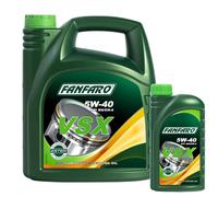 5 Litri FANFARO VSX 5W-40 ACEA A3/B4 API SN/CH-4 JASO MA2 Olio Motore
