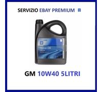 5 Litri Latta Olio GM Motore Semisintetico 10W40 Opel Acea A3/B BEST PRICE